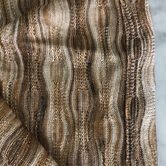 ALEXIS zigzag metallic Kimono cover up Size XS - Picture 9 of 9